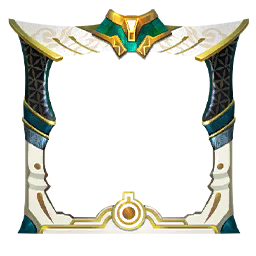 Azure Warrior Avatar Frame