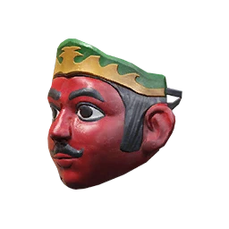 Ondel-Ondel Mask (Red)