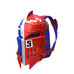 Red Racecar Knight Backpack