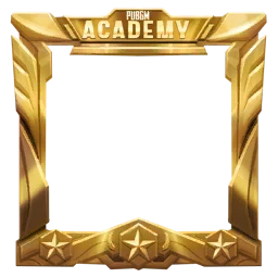 PUBG MOBILE Academy Avatar Frame - Gold