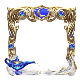 Golden Moon Magic Lamp Dynamic Avatar Frame