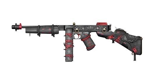 Noh Mask Ninja - Thompson SMG
