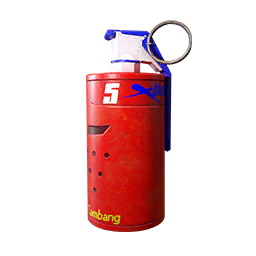 Red Racecar Knight Smoke Grenade
