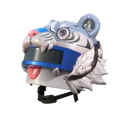 Inkstripe Tiger Helmet