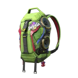 Neon Wave Backpack