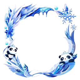 Winter Princess Avatar Frame
