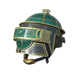 Emerald Punk Helmet