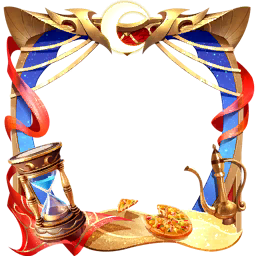Golden Moon Delight Avatar Frame