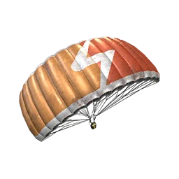 Red Lightning Parachute