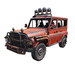 Offroading UAZ