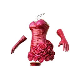Rosy Evening Dress