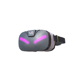 Purple Halo Headgear