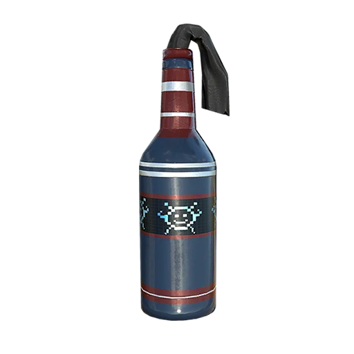 Pixel Snow Molotov Cocktail