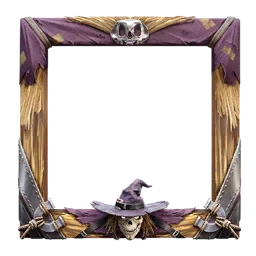 Haunting Scarecrow Avatar Frame