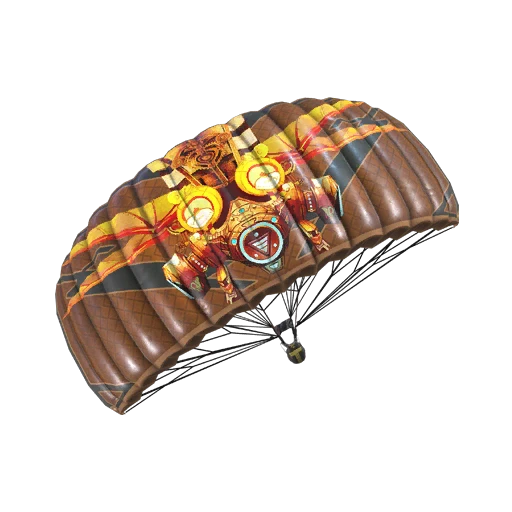 Steampunk Raider Parachute