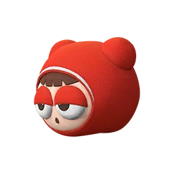 Cute Bazzi Headpiece - Red