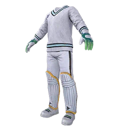 No.33 White Cricket Set