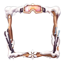 Ski Avatar Frame