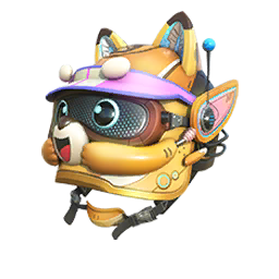 Caramel Cat Helmet