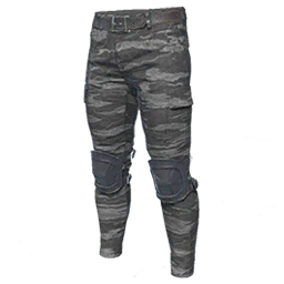 Combat Pants (Gray Camo)