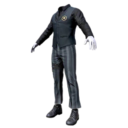 Masked Comedian Andy (Silver-Gray)