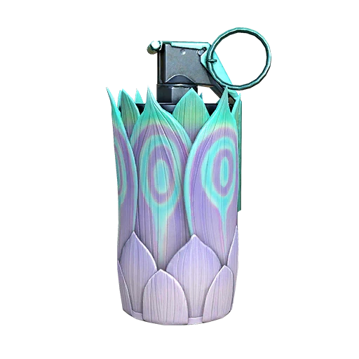 Violet Feather Smoke Grenade
