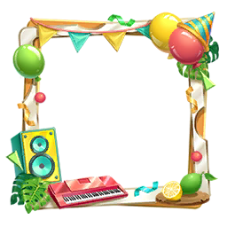 Summer Party Avatar Frame