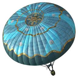 Gilded Coral Parachute