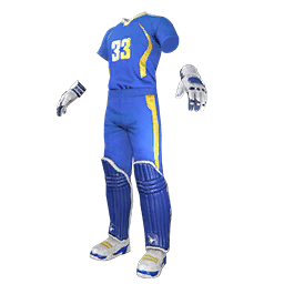 No.33 Blue Cricket Set