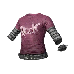 ROCK Long-Sleeved T-Shirt (Purple)