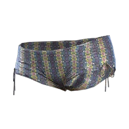 Summer Charm Hot Pants (Blue)
