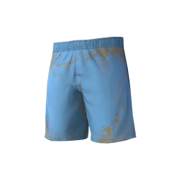 Athletic Shorts (Light Blue)