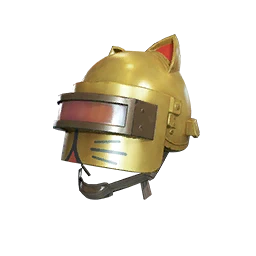 Gold Kitten Helmet