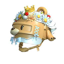 Floral Bear Helmet