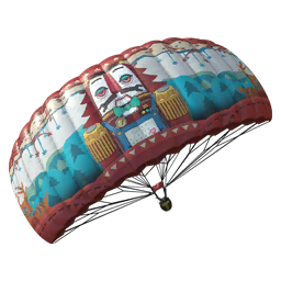 Grinning Nutcracker Parachute