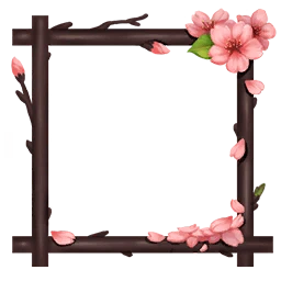 Cherry Blossom Frame