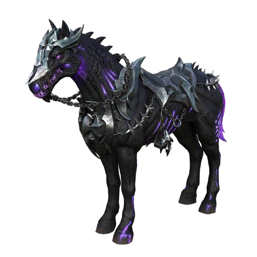 Violet Flame Horse