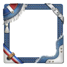 Denim Rebel Avatar Frame