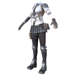 Metal & Miniskirt Outfit