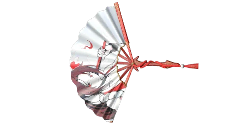 Flame Dance Fan - Pan