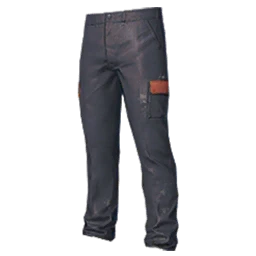 Uniform Pants (Orange & Black)