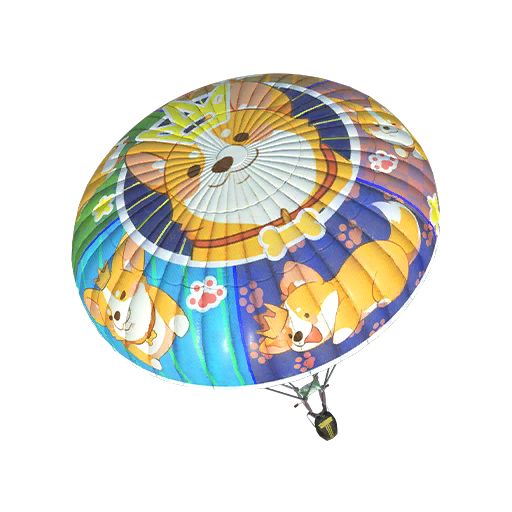Captain Woof Parachute