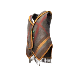 Plaid Poncho
