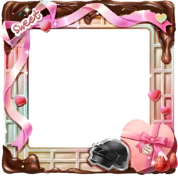 Pink Chocolate Avatar Frame