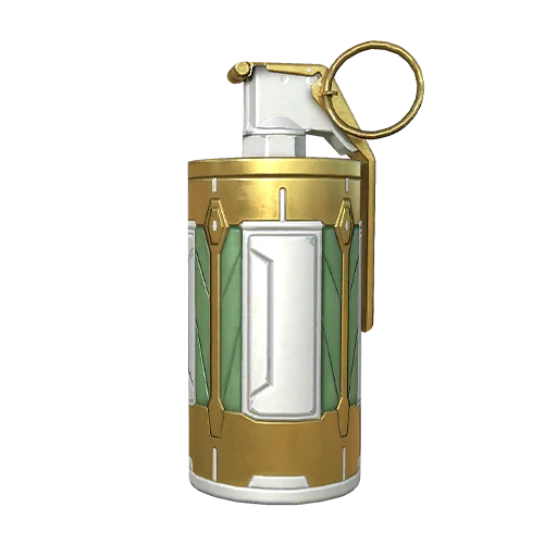 Gilded Emerald Smoke Grenade