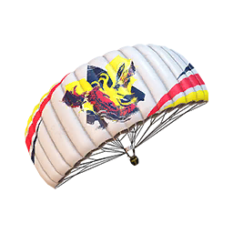 Godzilla Movie Parachute (White)
