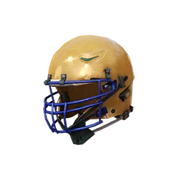 Golden Player Helmet