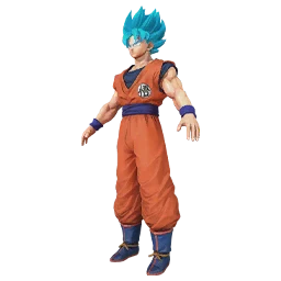 Super Saiyan Blue Son Goku Character Set