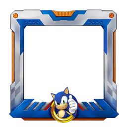 Sonic Avatar Frame