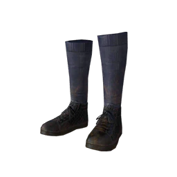 School Shoes (Black Socks)